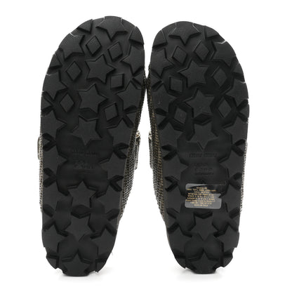 Miu Miu Raffia Logo Slide Sandals 38.5 Militare 6 of 10