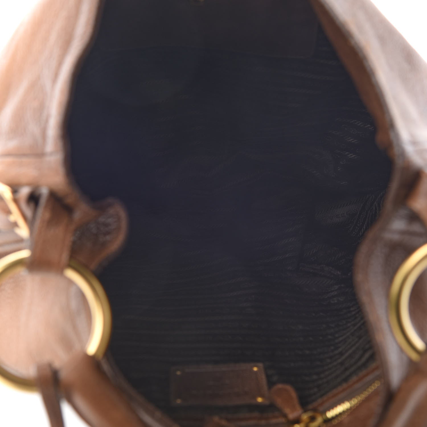Prada Cervo Antik Hobo Cammello Sfumato 4 of 10