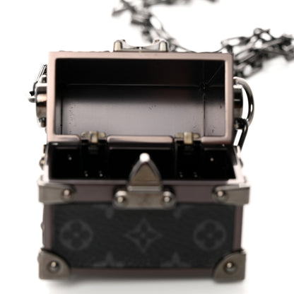 Louis Vuitton Monogram Eclipse Trunk Box Black 5 of 10