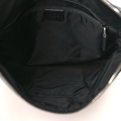 Gucci GG Supreme Monogram Web Messenger Bag Black 5 of 9