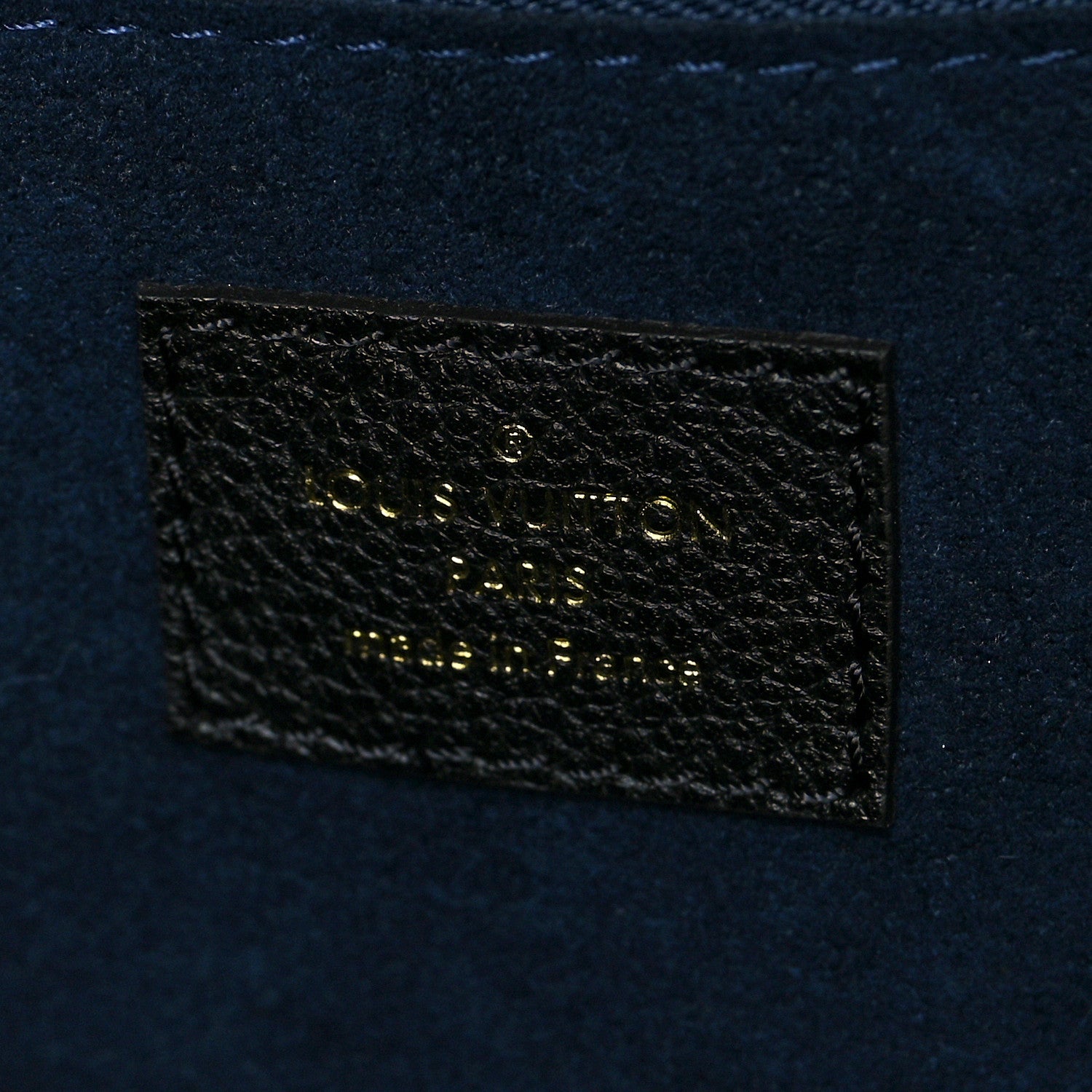 Louis Vuitton Empreinte Monogram Giant Neverfull MM Black 6 of 9