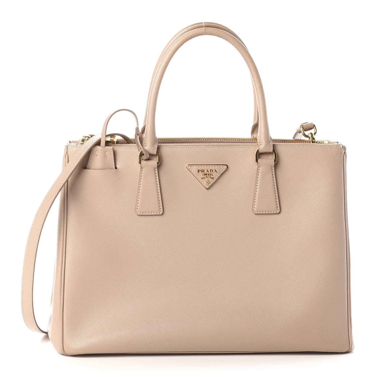 Prada Saffiano Medium Galleria Double Zip Tote Cammeo 1 of 8