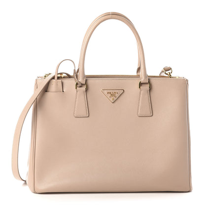Prada Saffiano Medium Galleria Double Zip Tote Cammeo 1 of 8