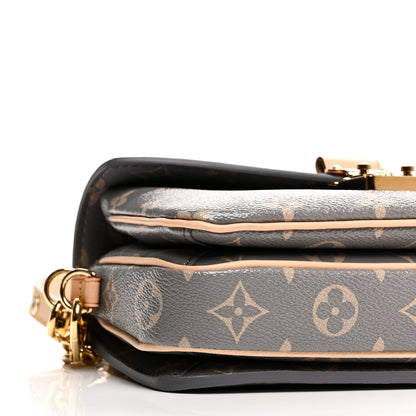 Louis Vuitton Monogram Pochette Metis East West Trianon Gray 8 of 9