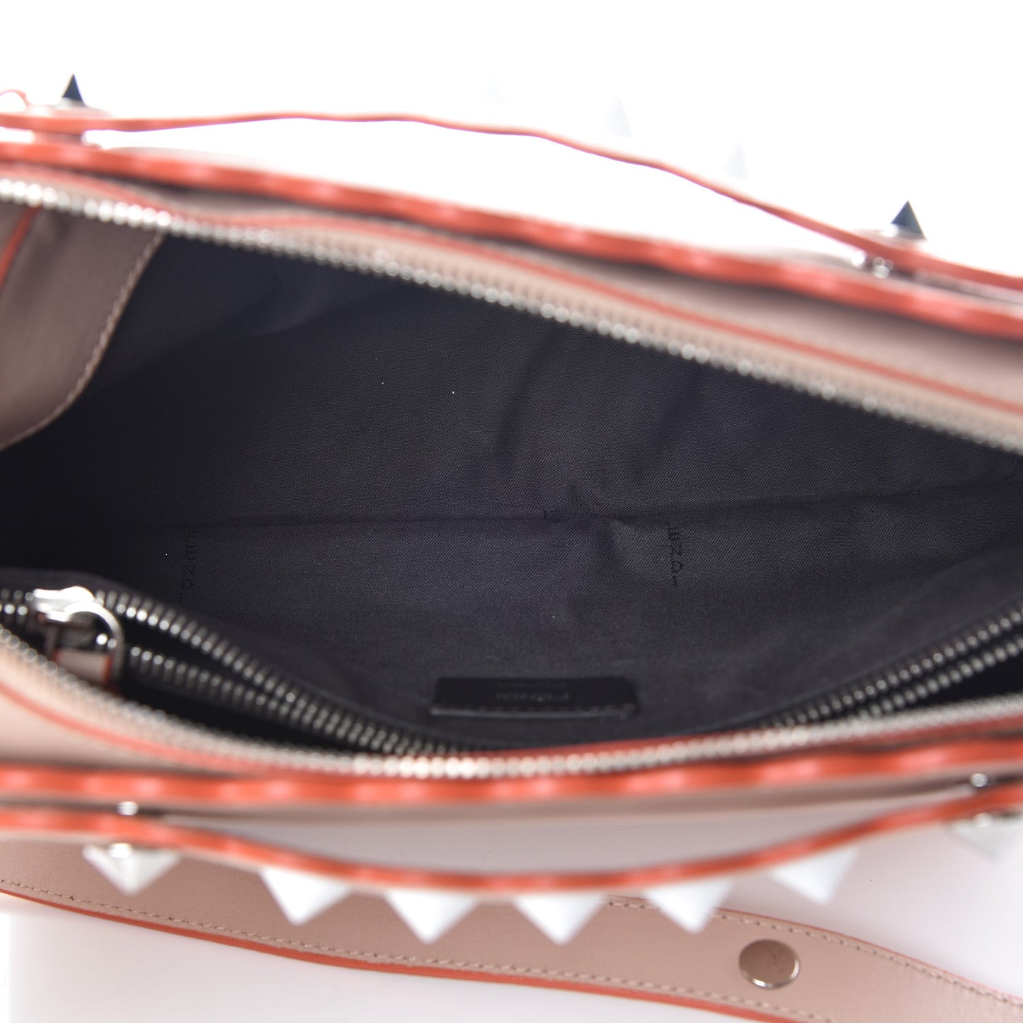 Vitello Dolce Scalloped Studded Medium By The Way Boston Bag Plaster