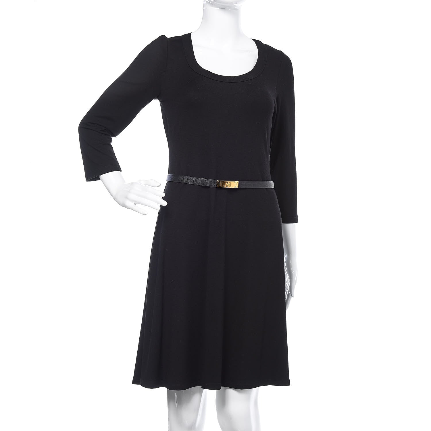 Hermes Epsom Kelly Belt Black 2 of 5