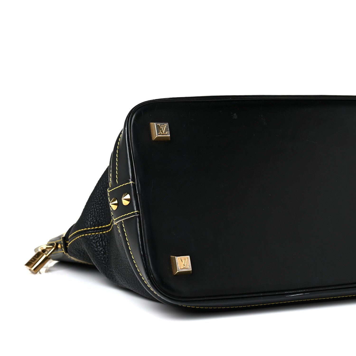 Louis Vuitton Suhali Lockit MM Black 4 of 7