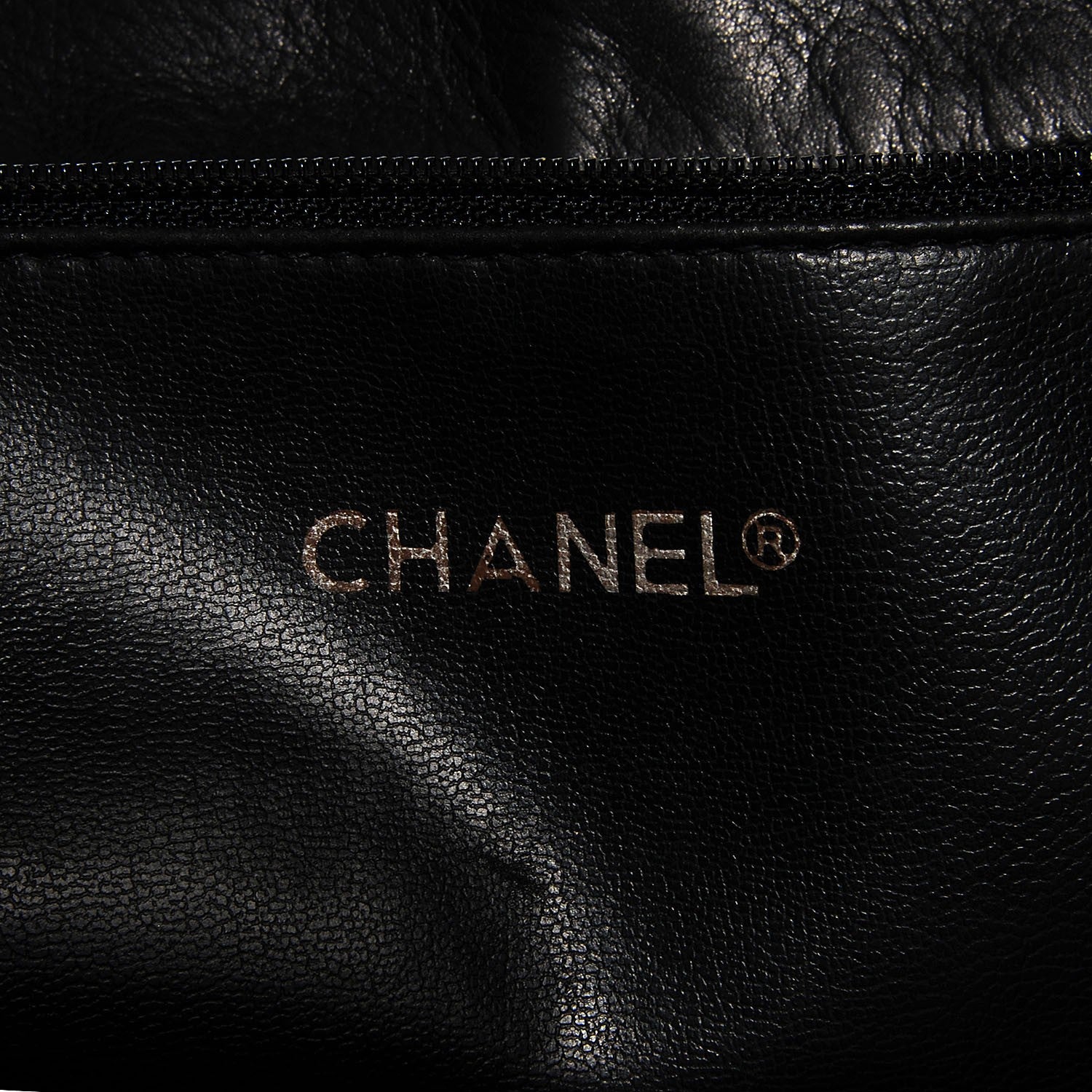 Chanel Lambskin Shoulder Bag Black 6 of 8