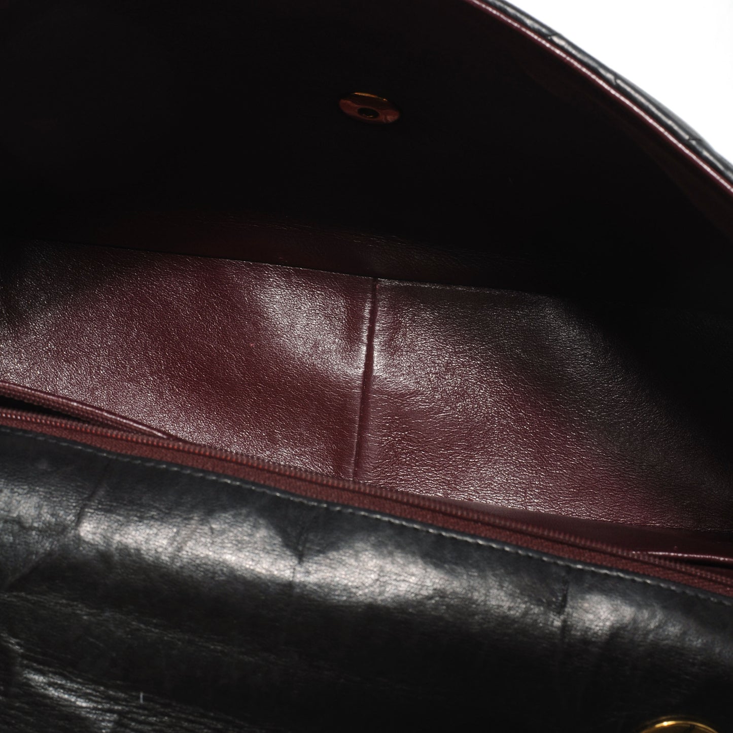 Lambskin Jumbo Flap Bag Black
