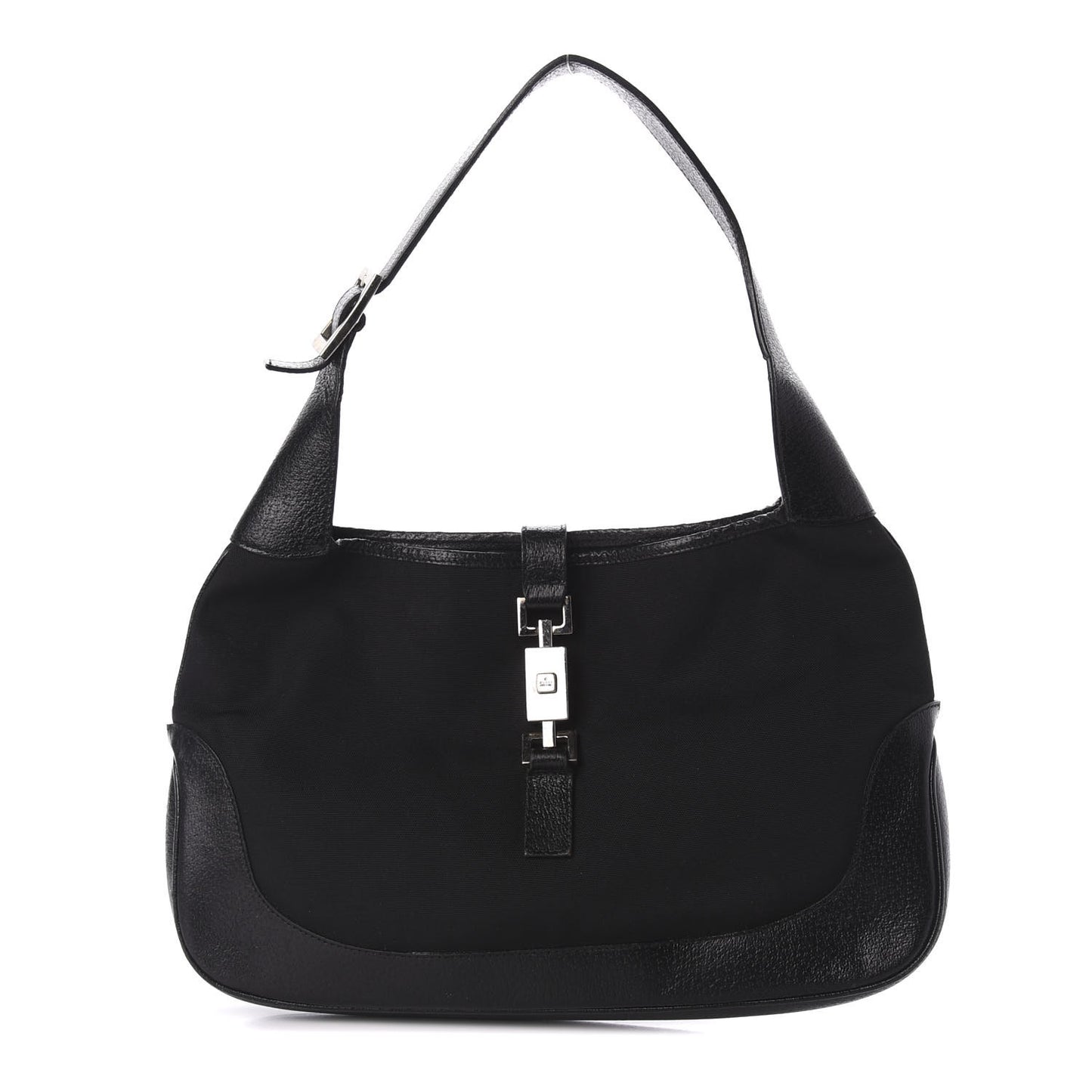 Canvas Small Jackie O Hobo Black