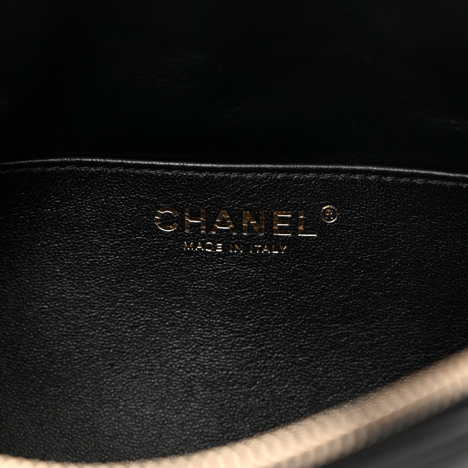 Chanel Lambskin Quilted Waist Bag Fanny Pack Black 6 of 11
