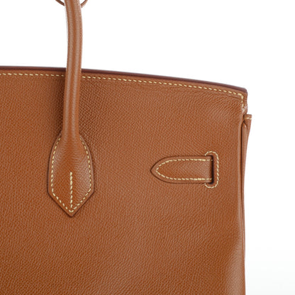 Hermes Courchevel Birkin 35 Gold 12 of 20