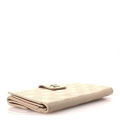 Chanel Calfskin Lucky Symbols French Wallet Light Beige 4 of 12