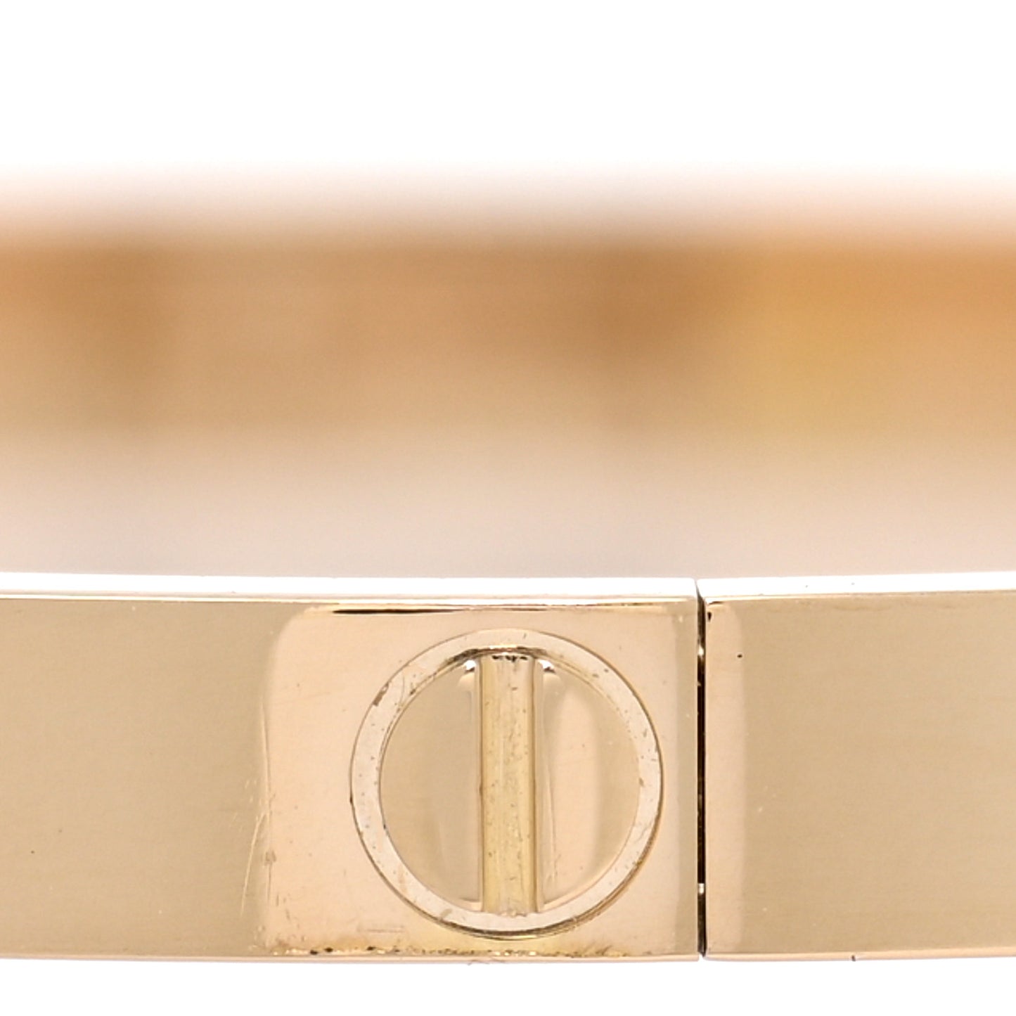 18K Yellow Gold Small LOVE Bracelet 15