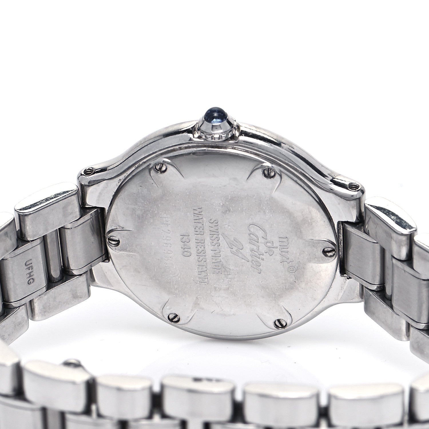 Cartier Stainless Steel 28mm Must De 21 Quartz Watch 7 of 8