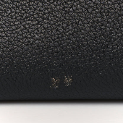 Louis Vuitton Calfskin Lockme Bucket MM Black 9 of 10