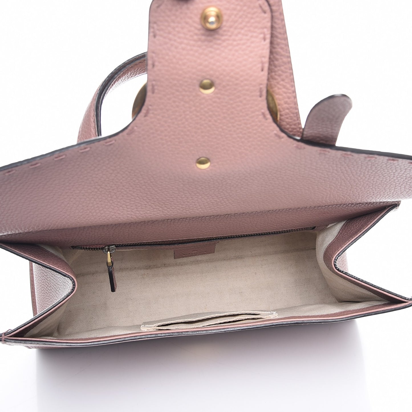 Calfskin Small GG Marmont Top Handle Bag Rosy Phard