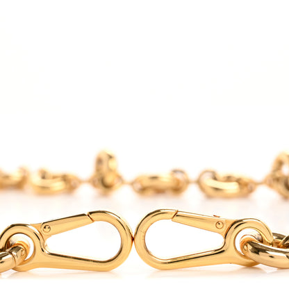 Loewe Brass Donut Chain Shoulder Strap Gold 3 of 3