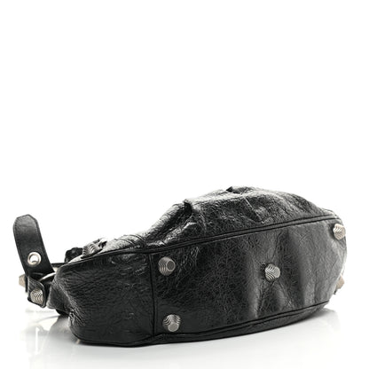 Balenciaga Agneau Arena Small Le Cagole Shoulder Bag Black 4 of 11