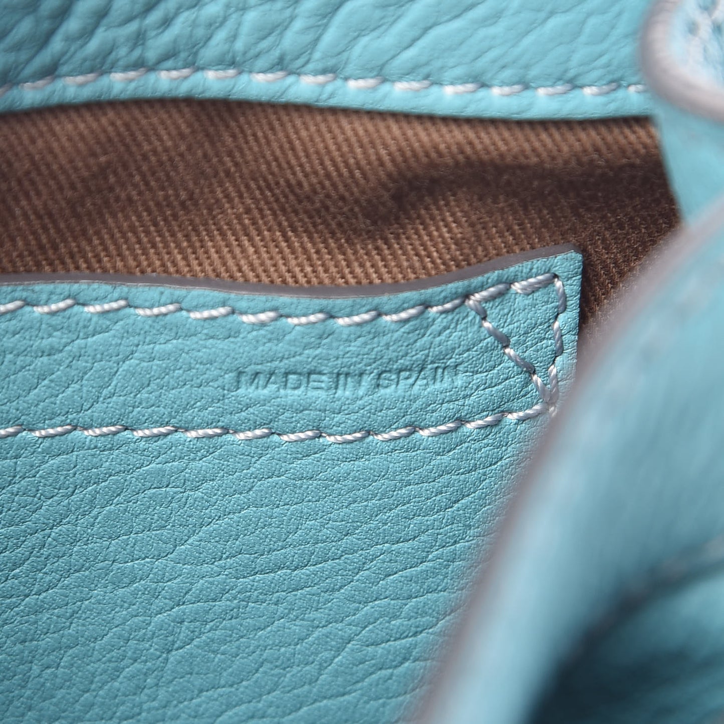 Calfskin Mini Marcie Round Crossbody Bag Blue