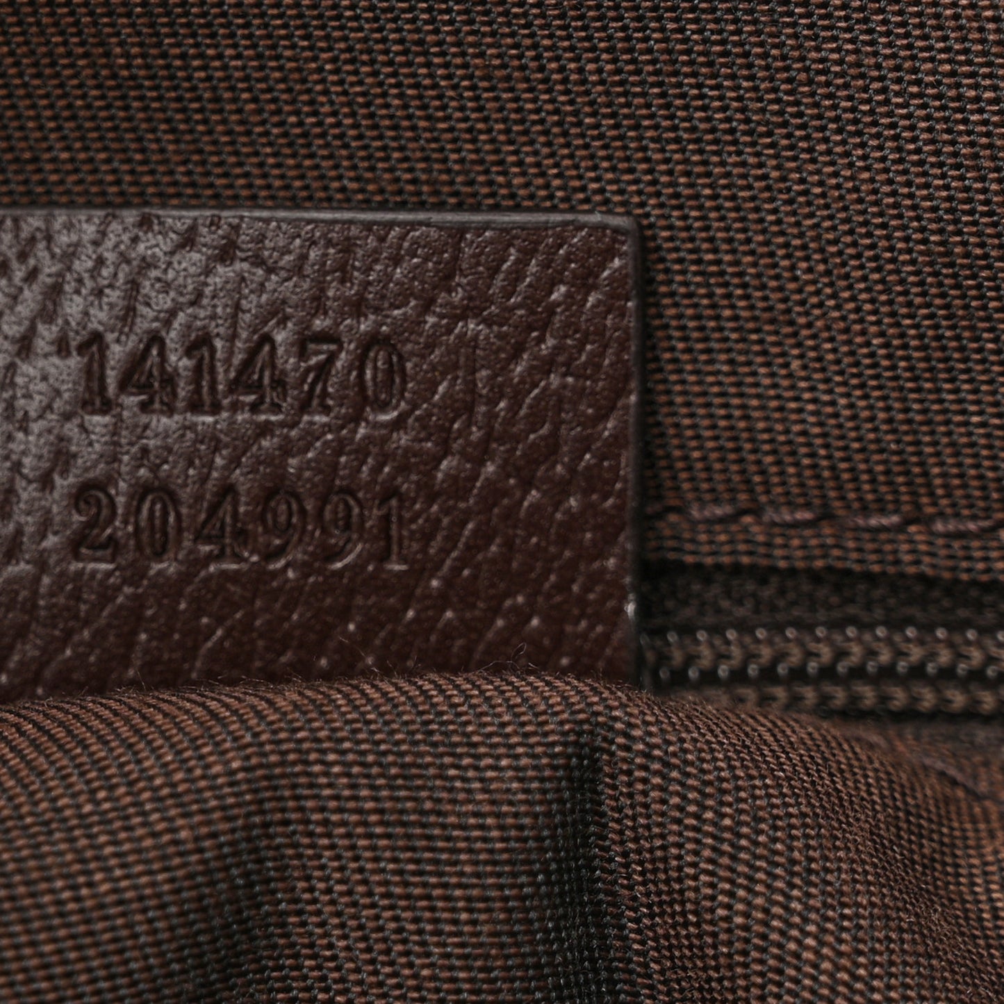 Monogram Medium Abbey Tote Brown