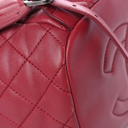 Chanel Lambskin Quilted Daily Supple Backpack Fuchsia 10 of 20
