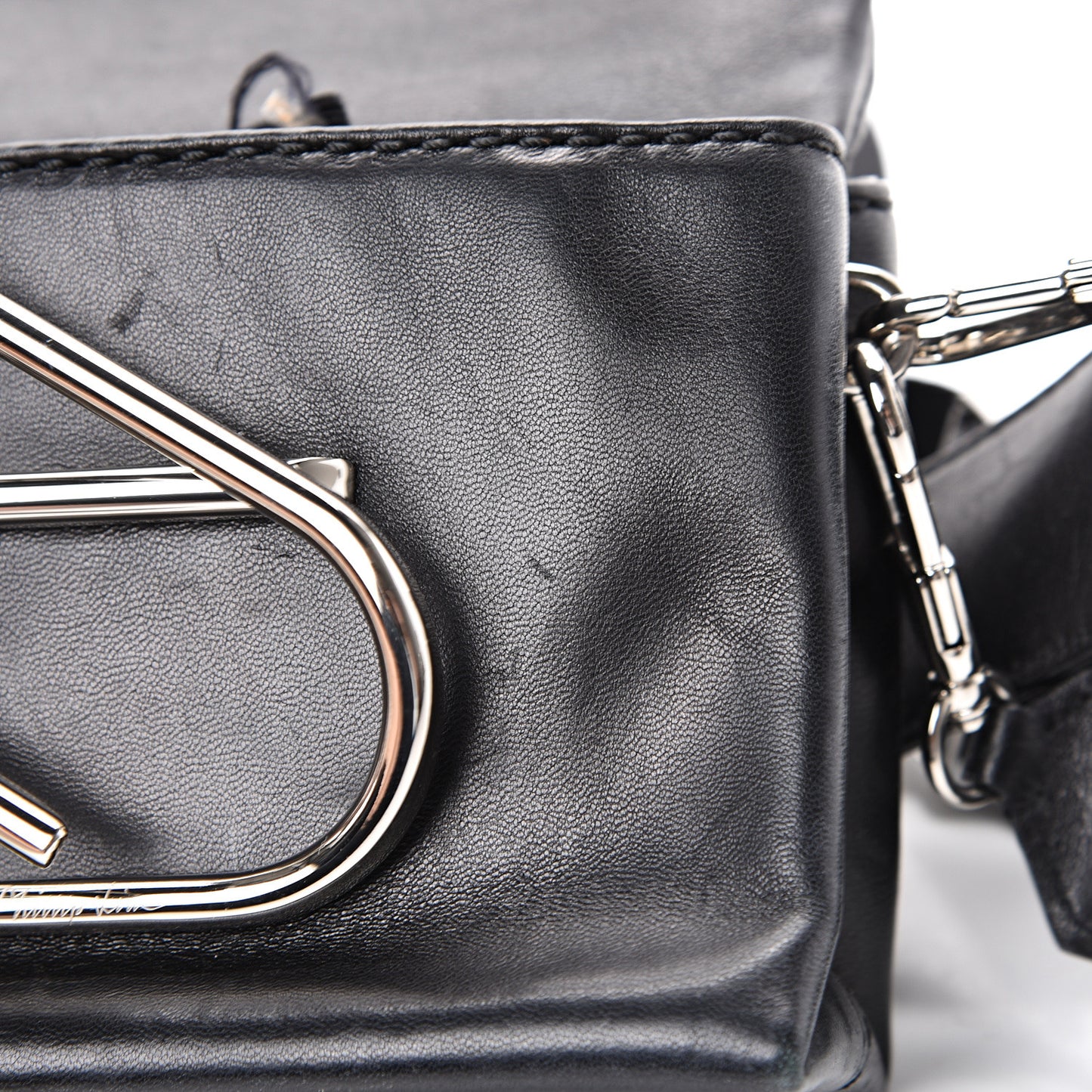 3.1 Lambskin Micro Alix Sport Bag Black