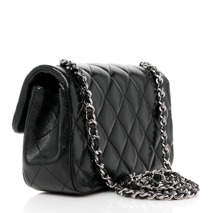 Chanel Lambskin Quilted Extra Mini Flap Black 4 of 13