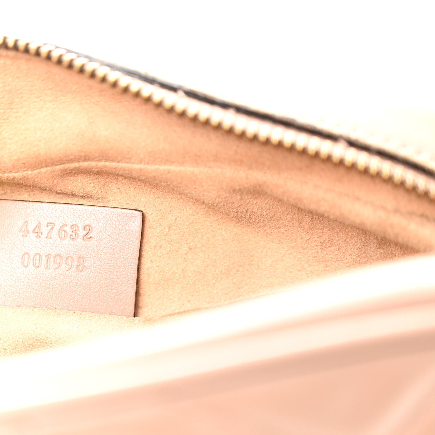 Gucci Calfskin Matelasse Small GG Marmont Chain Shoulder Bag Porcelain Rose 7 of 10