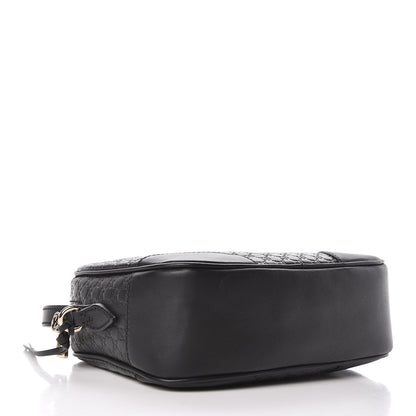 Gucci Microguccissima Mini Bree Messenger Bag Black 4 of 10