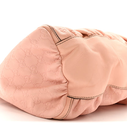 Gucci Guccissima Large D Gold Hobo Pink 9 of 17