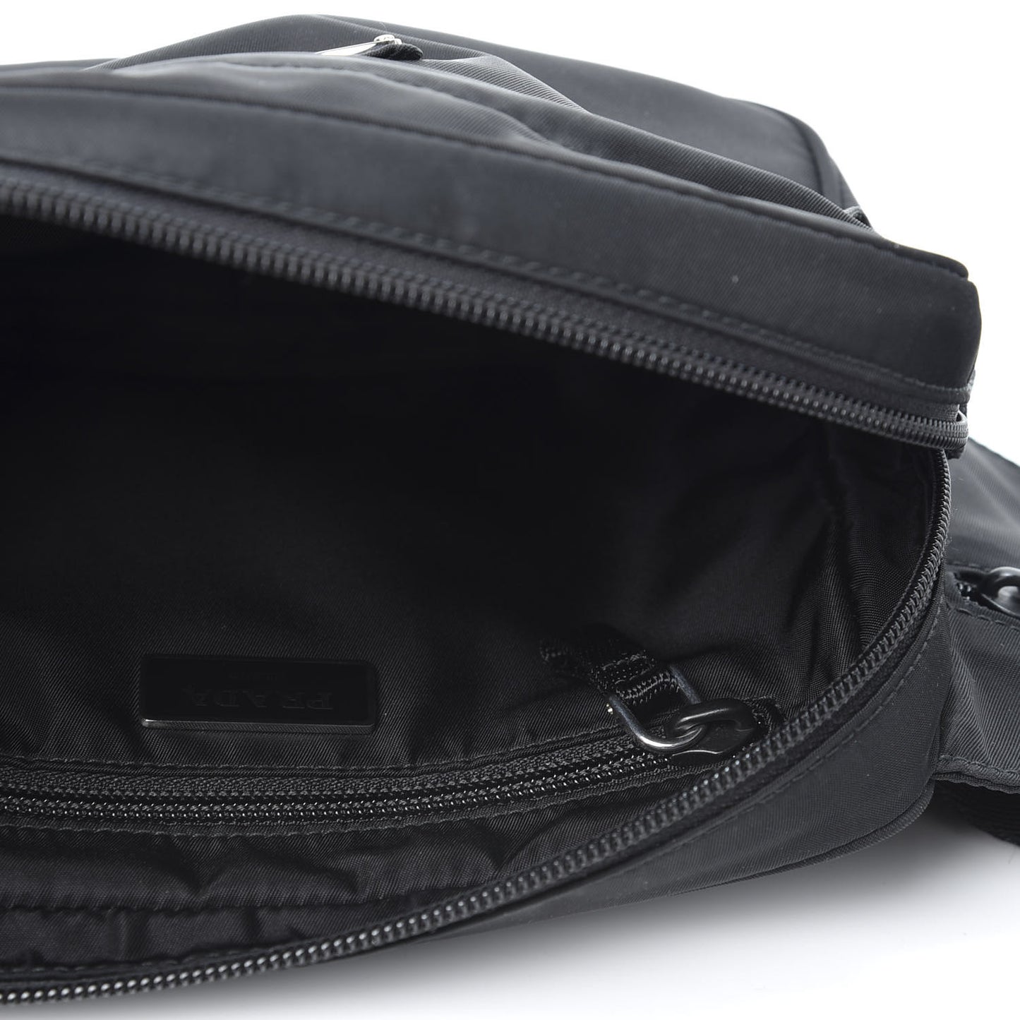 Tessuto Nylon Belt Bag Black