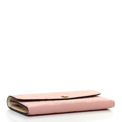 Louis Vuitton Empreinte Emilie Wallet Rose Poudre 4 of 11