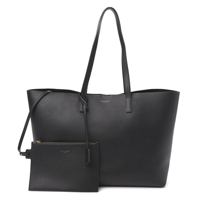 Saint Laurent Calfskin Large Shopping Tote Black 1 of 9