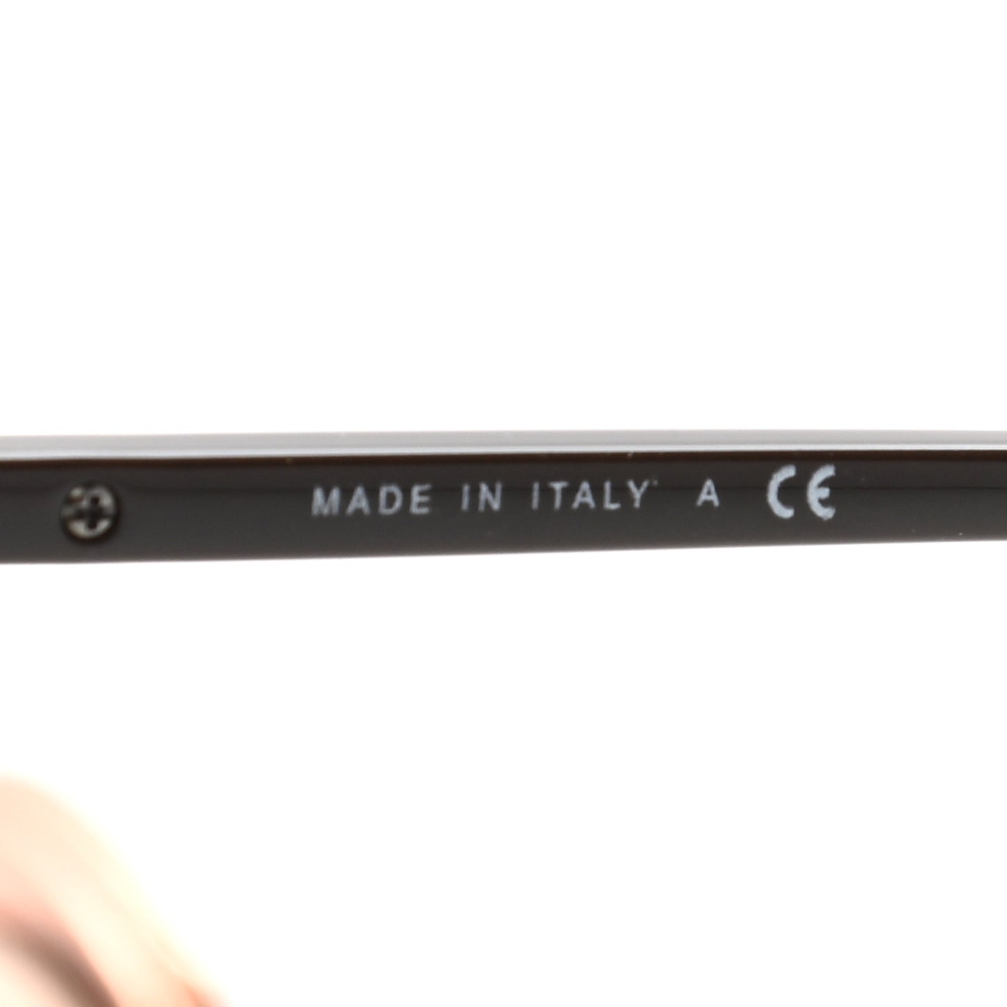 Metal Round Sunglasses 4226 Brown Rose Gold