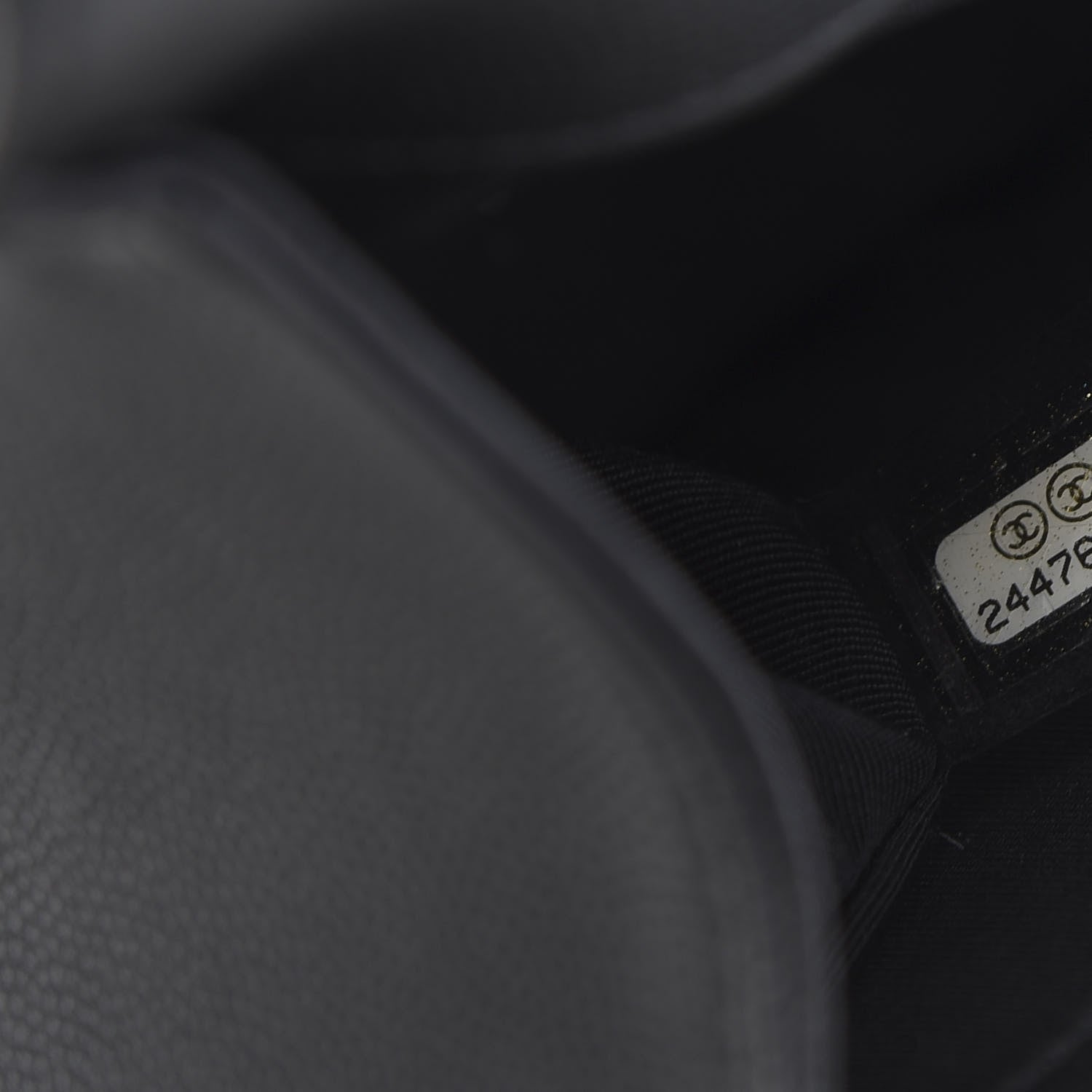 Chanel Caviar Quilted Medium Boy Flap Black 7 of 10