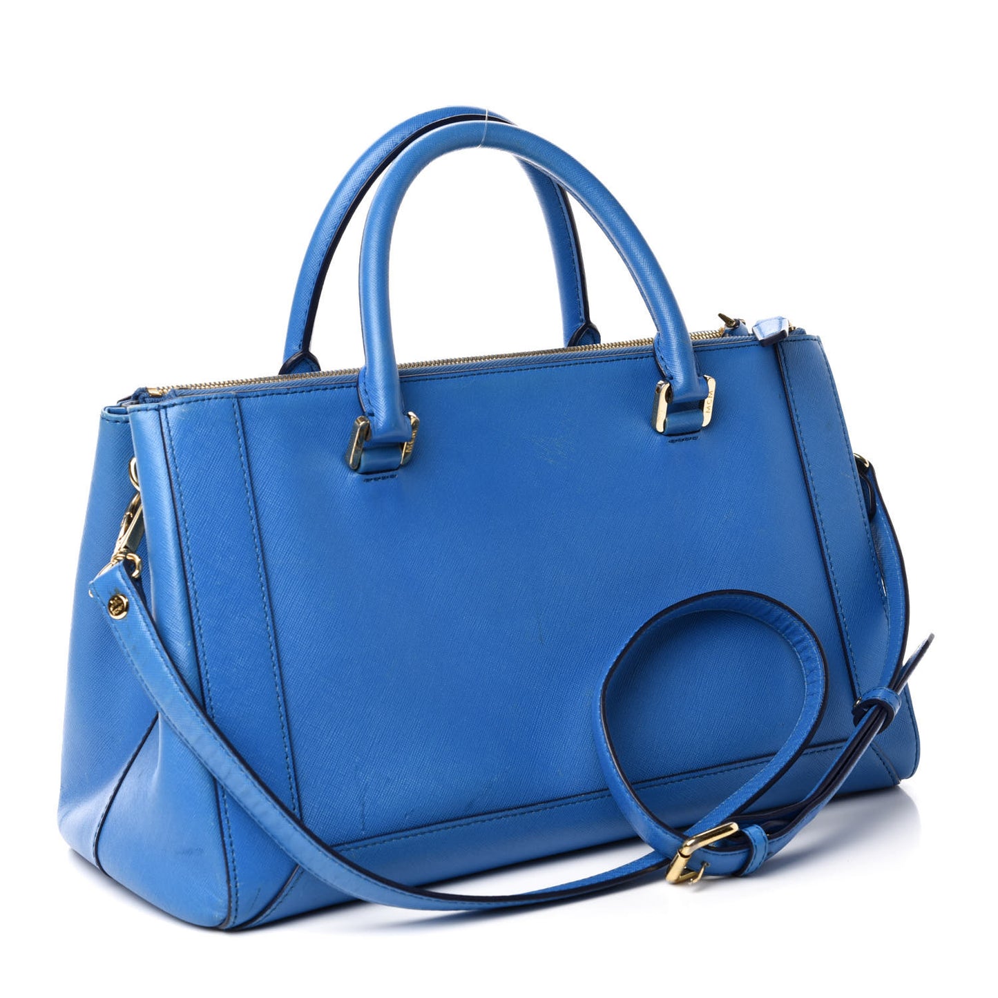 Saffiano Nuovo Tote Blue