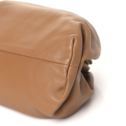 Bottega Veneta Smooth Butter Calf The Pouch Oversized Clutch Cammello 10 of 10