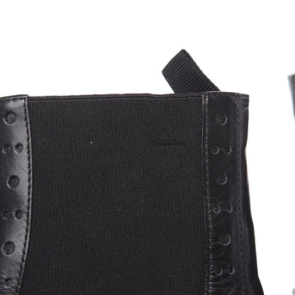 Balenciaga Calfskin Womens Studded Chelsea Boots 40 Black 10 of 10