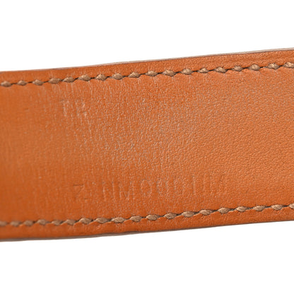Hermes Matte Alligator Collier de Chien CDC 24 Bracelet T2 Bleu Brume 5 of 6