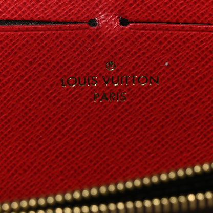 Louis Vuitton Damier Ebene Clemence Wallet Cherry 6 of 6
