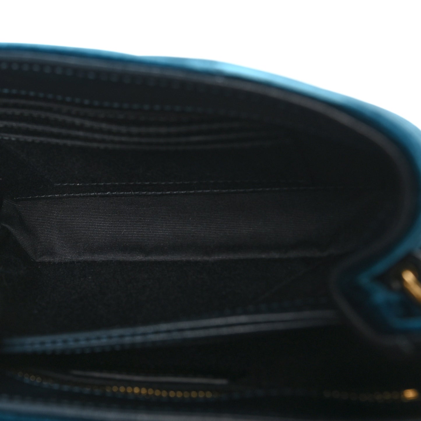 Velvet Y Quilted Monogram Toy Loulou Chain Satchel Dark Ottanio