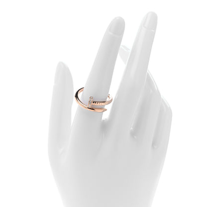 Cartier 18K Yellow Gold Diamond Juste Un Clou Ring 58 8.5 58/8.25 2 of 4