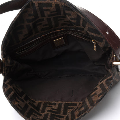 Fendi Zucca Baguette Dark Brown 4 of 5
