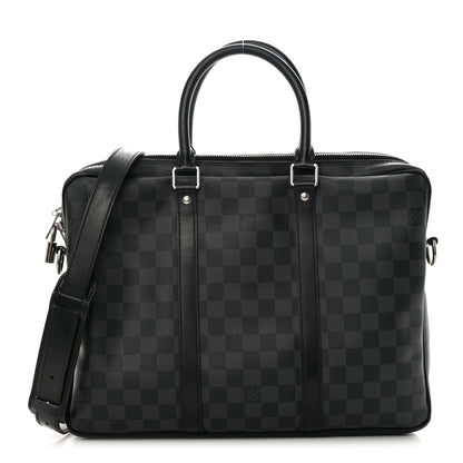 Louis Vuitton Damier Graphite Porte Documents Voyage PM 1 of 17