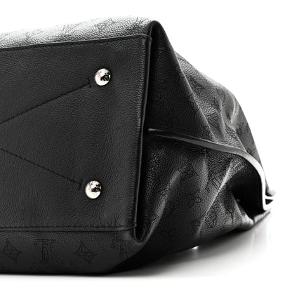 Louis Vuitton Mahina Carmel Hobo Black 10 of 11