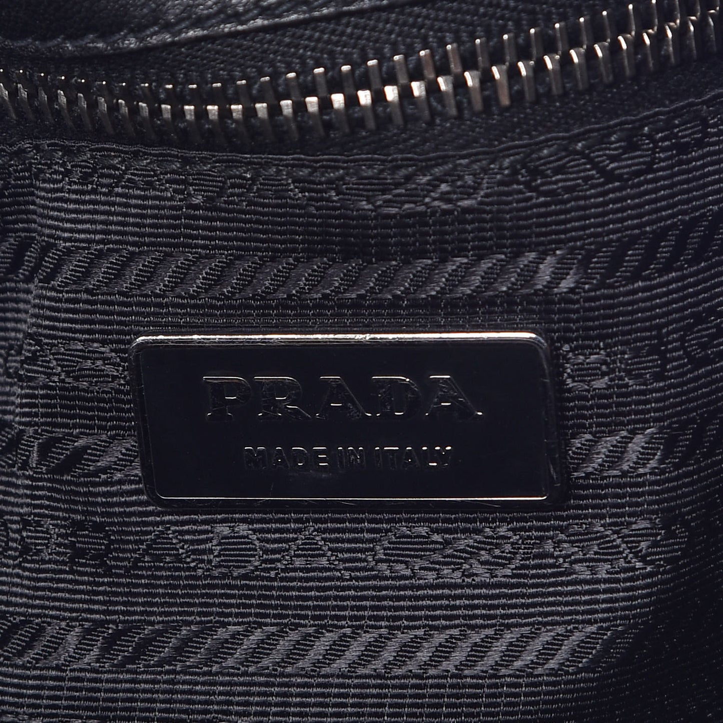 Tessuto Nylon Gaufre Hobo Black