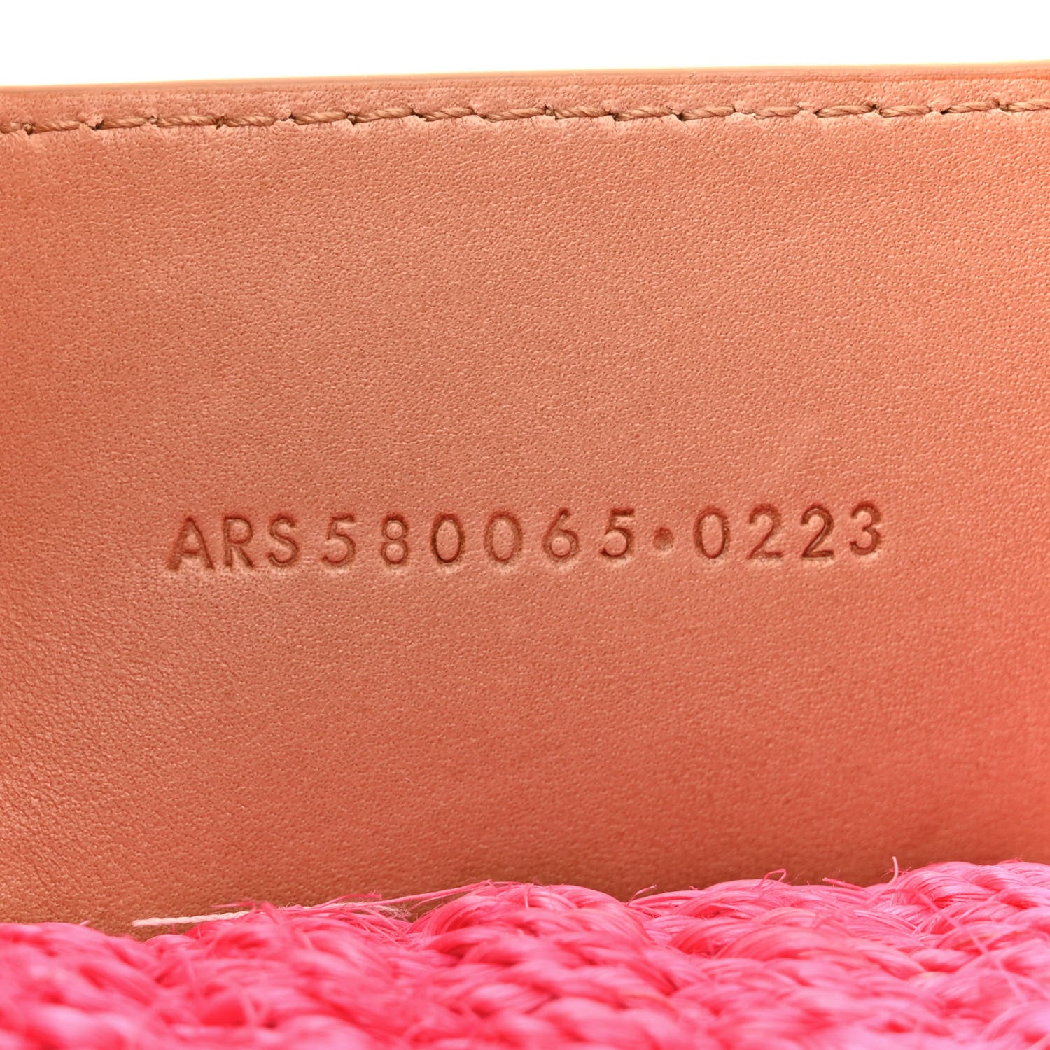 Saint Laurent Raffia Medium Monogram Kate Satchel Pink Glow 7 of 11
