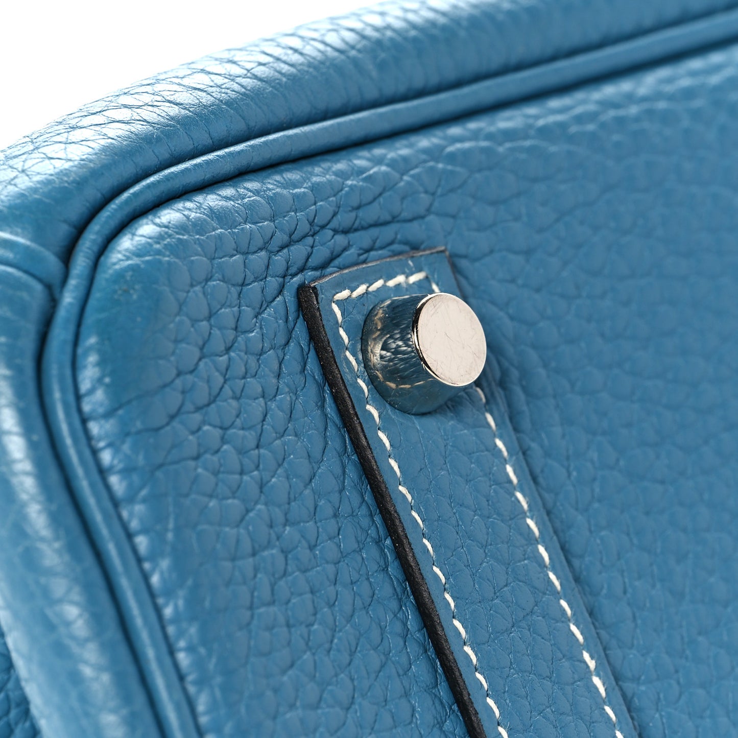 Togo Birkin 35 Blue Jean