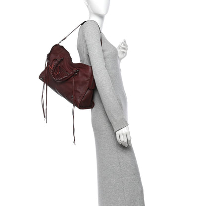 Balenciaga Veau Soyeux Classic Hardware City Rouge Bordeaux 2 of 12
